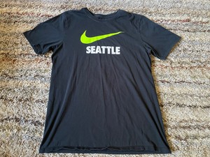 Neon Green Nike Shirt In Men's T-Shirts 