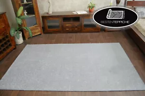 Lunga Durata Moderno Pavimento Tappeto Serenity Argento Grande Misure! su Misura - Foto 1 di 6