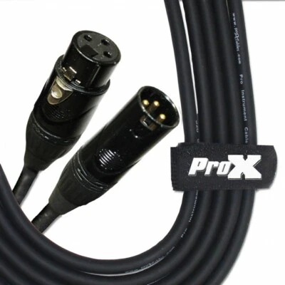 4 Pack-Pro X 3 Ft. Balanced XLR3-F to XLR3-M High Performance Audio Cable - Image 1 of 4