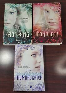 The Iron Fey Book Lot by Julie Kagawa 3 Books Paperback King Queen Daughter 1-3