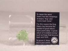 Klima Miniature Porcelain 'Lucky Frog With Card' #K3481 NEW