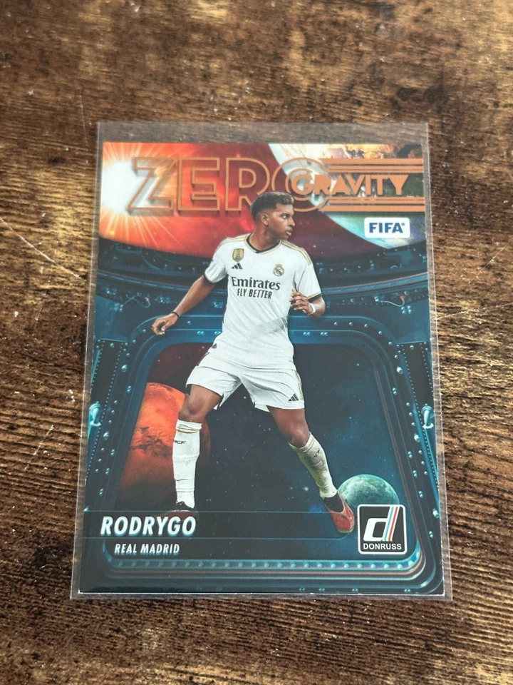 2023-24 Panini Donruss FIFA Zero Gravity Rodrygo #13 Real Madrid - Image 1 of 1