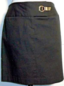 White House Black Market Black Career Skirt Size 2 NWT - Picture 1 of 2