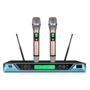 Wireless Dual Vocal System Professional UHF Digital Wireless Handheld Microphone - Picture 1 of 2