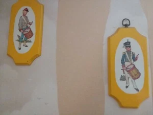 Vintage Sammlerstück Home Interior Bilder von Trommlersoldaten - Bild 1 von 2