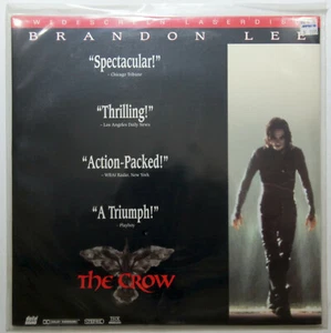 NIB Brandon Lee's "The Crow" Special Widescreen Edition Laser Disc - Picture 1 of 4