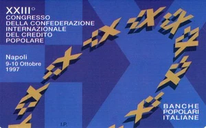 NUOVA MAGNET GOLDEN 662 (C&C 2746) AG 287 CONGRESSO CREDITO POPOLARE riga leggi - Picture 1 of 1