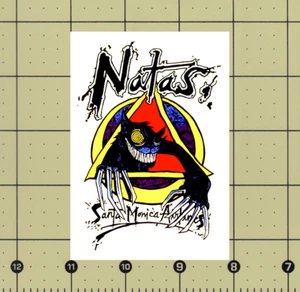 CUSTOM MADE COLLECTIBLE NATAS #4 MAGNET 2⅞"x4" skateboard santa monica airlines - Picture 1 of 1