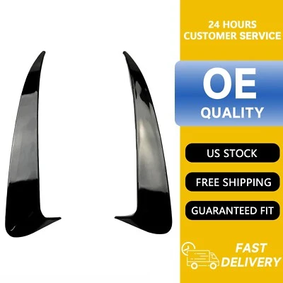 For Benz C Class W205 C43 C63 2014-2019 Amg Look Rear Bumper Air Vent Cover Foto 1 de 4