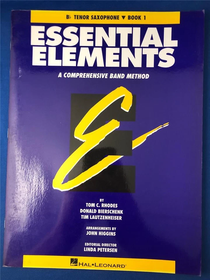 Essential Elements For Band Bb Tenor Saxophone Book 1 VG++ Condition Unused - Image 1 of 1