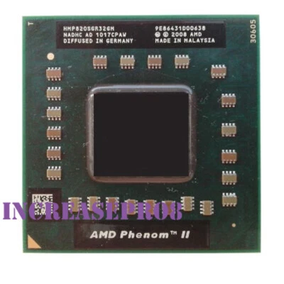 AMD Mobile Phenom II P820 Processor 1.8GHz HMP820SGR32GM Socket S1 1800 MHz - Image 1 of 4