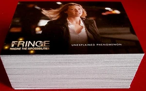 FRINGE (J.J.Abrams) - Seasons 1 & 2 - COMPLETE BASE SET (72 cards) - Cryptozoic - Picture 1 of 24