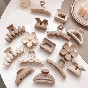 Large Size Hair Claw Hair Clips Women Acrylic Hair Crab Clamp Hairpins Creative - Picture 1 of 54