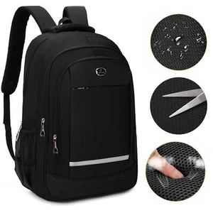 17.3 inch Laptop Backpack Waterproof Large Rucksack Men Women Travel School Bag - Picture 1 of 19