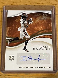 2020 Panini makelloses Auto/49 Isaiah Hodgins #69 Rookie Autogramm RC 🙂 - Bild 1 von 2