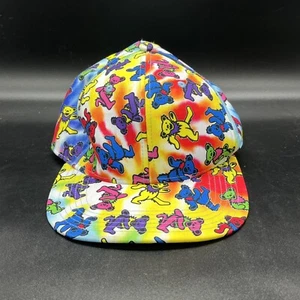 Grateful Dead Snapback Hat One Size bears colorful band concert - Picture 1 of 4