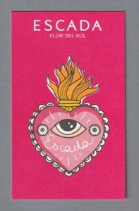 Carte publicitaire - advertising card - Escada d'Escada - Picture 1 of 1