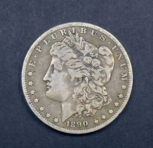 1890O Morgan Silber Dollar zirkuliert 90% Silber, Originaloberflächen 1890 O (R16 - Bild 1 von 6
