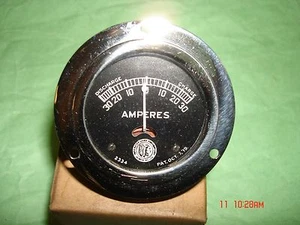 amplificador medidor moto vintage 30 a 30 nuevo dodge e48468m - Imagen 1 de 3