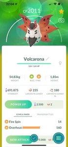 Pokémon Go | Volcarona | Trade 20K Stardust - Bild 1 von 1