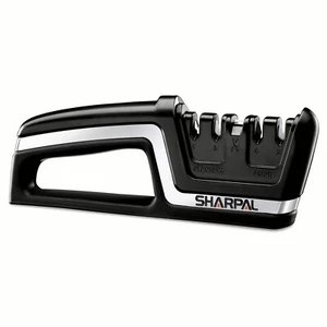 5-in-1 Kitchen Knife Scissor Sharpener Sharpening Tool for Western & Asian Knife - Picture 1 of 5