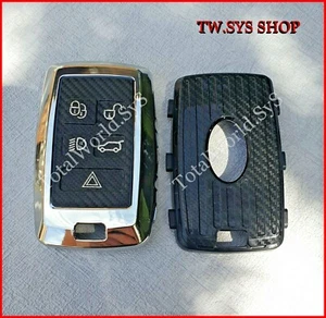 Cubierta de llave de poliuretano termoplástico suave para Land/Range Rover☆Jaguar E☆Fit 2018-2019☆PLATEADA☆ carcasa completa - Imagen 1 de 7