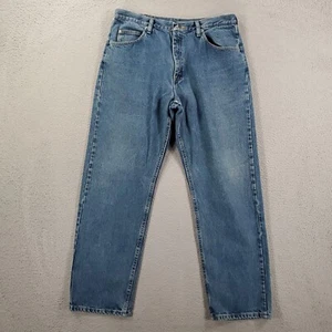 Wrangler Relaxed Fit Jeans Mens 36x32 Straight Leg Cotton Denim Loose - Picture 1 of 10