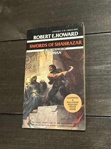 Swords of Shahrazar by Robert Howard 1978 Paperback W/ Poster - Picture 1 of 5