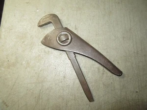 Vintage ausgefallener Zangenschlüssel Werkzeug DEGEA Patent 8 1/2'' einfache Stahlkonstruktion - Bild 1 von 18