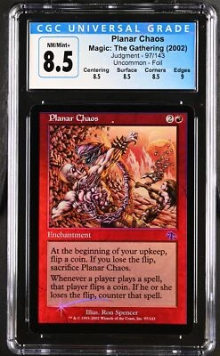 PLANAR CHAOS Judgment Foil U CGC 8.5 Q+ MTG [Nostalgium] - Image 1 of 2