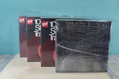 Lot Of 4 Vintage Rototray 100 Photo Slide Trays 3 Sealed 1 Open Box GAF Sawyers - Image 1 of 4