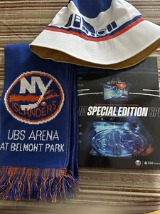 New York Islanders Yearbook, Star Wars Bucket Hat  & Opening Night Scarf - Picture 1 of 4