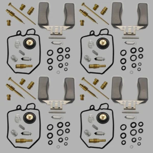 4x KIT DE RECONSTRUCCIÓN DE REPARACIÓN DE CARBURADOR para 1979 Honda CB750K CB 750K 750 cuatro - Imagen 1 de 9