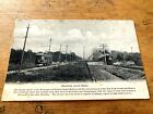  Postcard Electricity vs Steam Rochester Eastern Rapid Railroad Train NY