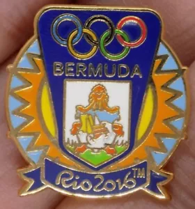 Spilla Olimpiadi 2016 ~ Bermuda ~ Giochi Estivi di Rio - Foto 1 di 2