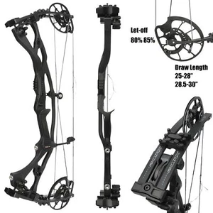 H21 Compound Bow 40-70lbs 25-28'' 28.5-30'' Bow Hunting Shooting Target Archery - Picture 1 of 11