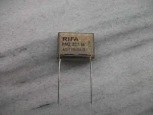 RIFA PME271MD6220K (0.22UF/250V) 220nF 250V AC RIFA CLASS X2 CAP ! - Picture 1 of 3