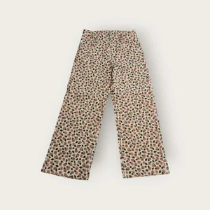 Vintage Y2k Kenzo floral print denim capri pants Size 12a - Picture 1 of 4