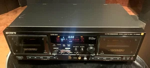 SONY Cassette Deck TC-WR80ES Dolby. Powers On But Needs Belts - Picture 1 of 5
