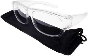 Gafas para computadora dos en uno opacas UV400 con bloqueo de luz azul, peso súper ligero, - Imagen 1 de 7