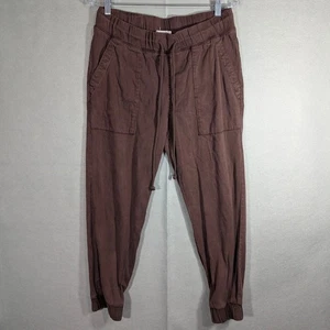 Bella Dahl Jogginghose Damen M braun Tencel Baumwolle Stretch Kordelzug Taschen - Bild 1 von 11