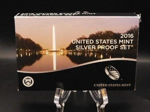 2016 Silver Proof Set U.S. Mint Original Government Packaging OGP COA (BF2700) - Picture 1 of 3