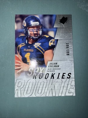 2009 SPx SPx Rookies Silver /399 Julian Edelman #208 Rookie RC - Image 1 of 4