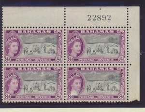 Bahamas Briefmarke Scott #166, postfrisch, 4er Block - Bild 1 von 1
