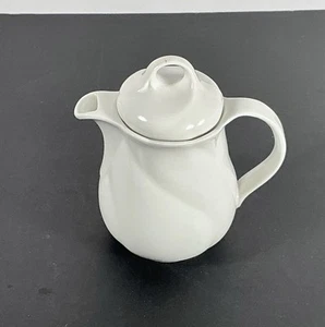 Seltmann Weiden weiß Porzellan Milchkännchen/Teekanne - Bavaria W. Germany - Bild 1 von 4
