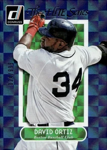 2014 Donruss #3 David Ortiz The Elite Series Serie 1 #/999 - Foto 1 di 2