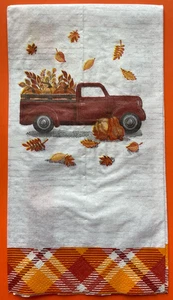 THANKSGIVING FALL NAPKINS HARVEST TRUCK /DECOUPAGE USE  24Ct  2Ply NEW SEALED - Picture 1 of 6