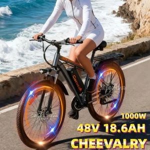 Bicicleta eléctrica 29 pulgadas 1000W 48V18,6AH E-Bike 21 velocidades Cheevalry C29 mujer/hombre - Imagen 1 de 16
