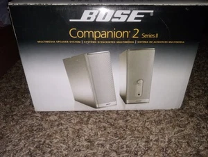 Bose Companion 2 Series II Multimedia Speaker System Brand New Open Box - Photo 1/6