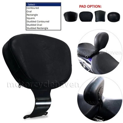 Honda VT1100 1987-1997 Shadow Ace 1995-2001 Ace Tourer Driver Backrest Pad Kit - Image 1 of 4